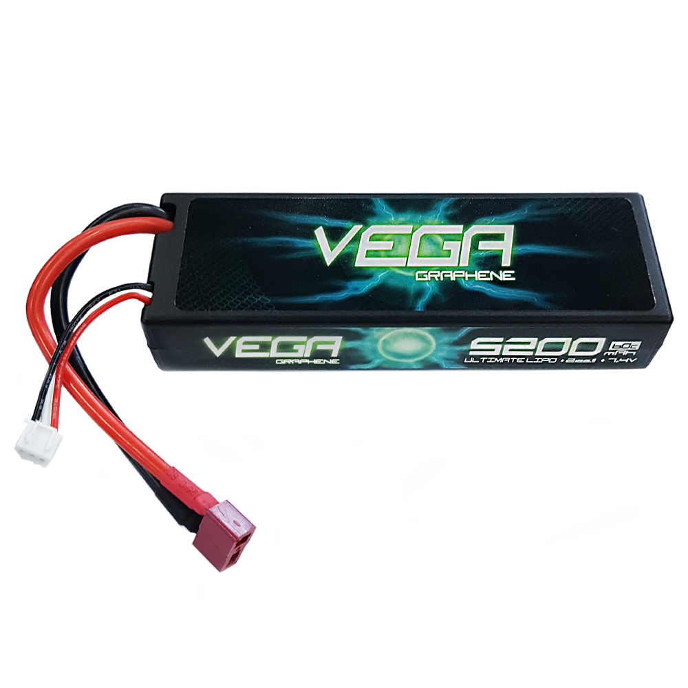 �˾���ũ  VEGA ���� �׷��� 2�� 7.4V 5200mAh 60C ��Ƭ������ ���͸� - �輱�� 3