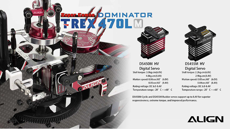 �˾���ũ RH47E01XT [ALIGN] T-Rex470LM ���̳����� �����޺� 9