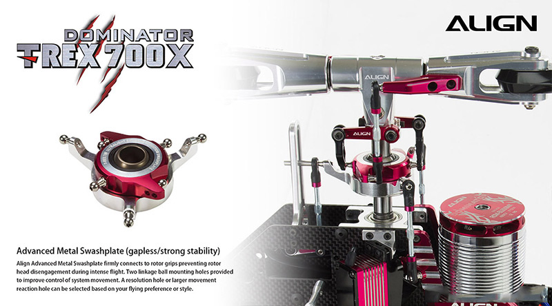 �˾���ũ RH70E23XW [ALIGN] T-Rex700X Dominator Super Combo 8