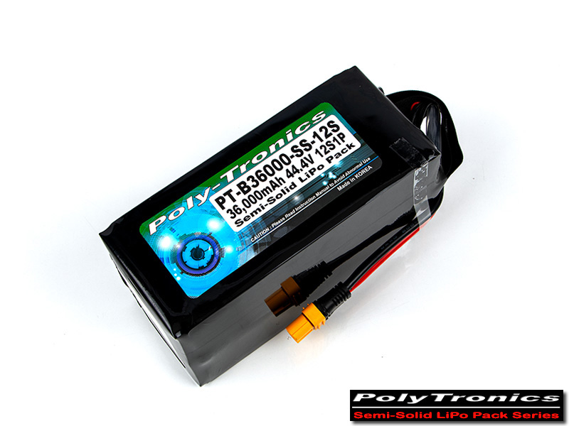 �˾���ũ PT-B36000_SS-12S [HYBRID] PT-B36000-SS-12S (44.4V/12S1P/AS150U/Semi-Solid) �ݰ�ü ���͸� - �ֹ����� 3