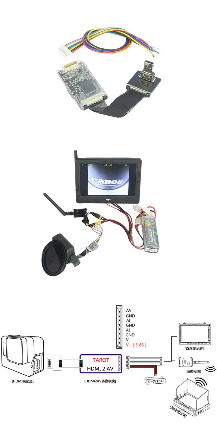 �˾���ũ TL3501 [TR] HDMI to AV ����ȯ��ġ(1080P/5-40V) 2