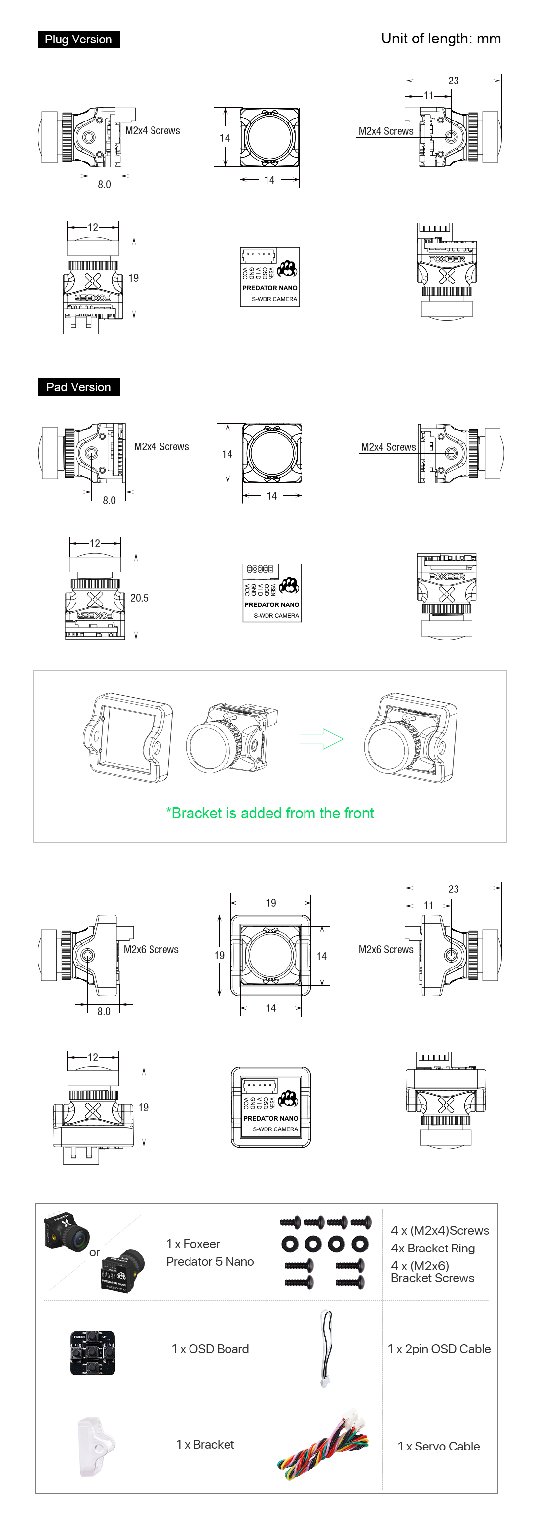 �˾���ũ  [Foxeer] ���þ� �������� V5 ���� ī�޶� ��� (����, 1.7mm) 4