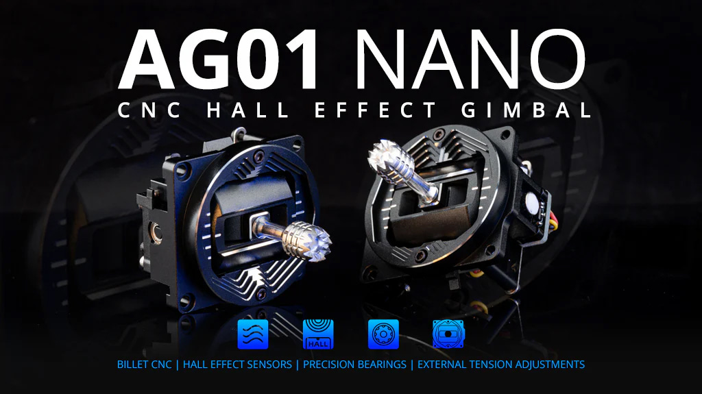 �˾���ũ  ���������� Pocket�� AG01 NANO CNC Hall Gimbal set(��, �� ��Ʈ) 1