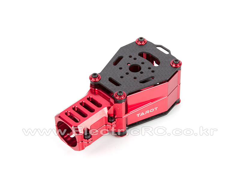 �˾���ũ TL96032-HG [TR] OCTO Rotor-X(Coaxial) Motor Mount for X8 (Black/��25mm/High Grade) 2