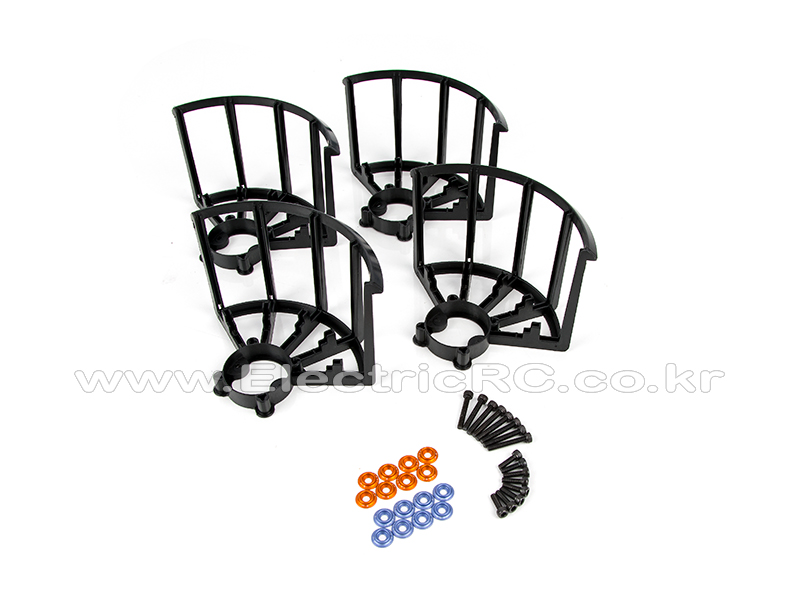 �˾���ũ HBW-XRT8-MG4 [HOBBYWING] X4-10P/EDU Motor Protection Guide for Xrotor8 (4pcs) 1