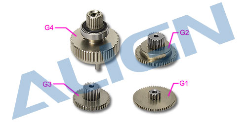 �˾���ũ HSP61501T [ALIGN] DS615 Servo Gear Set 1