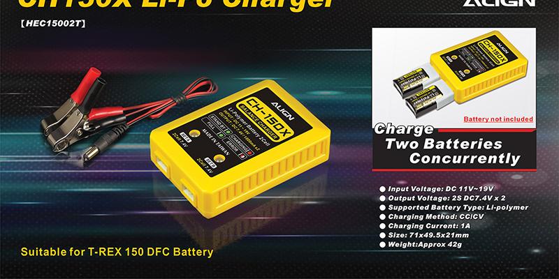 �˾���ũ HEC15002T [ALIGN] CH150X Li-Po Charger (2ch/Dual) - T15/150 ���� ������ 2