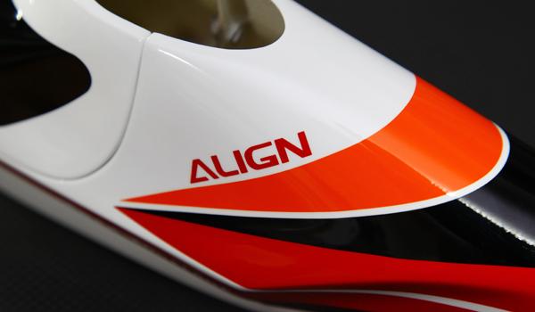 �˾���ũ HF2502 [ALIGN] F3C Fuselage for T-Rex250(Orange/Red) 2