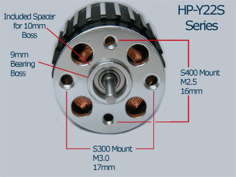 �˾���ũ HP_YC22S_5000 [HP] YC22S Short Motor (5,000kv) - 1:18 EP Car�� 3