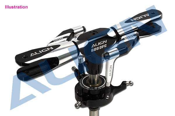�˾���ũ H6NH002XXW [ALIGN] T-Rex600N DFC Main Shaft Set 1