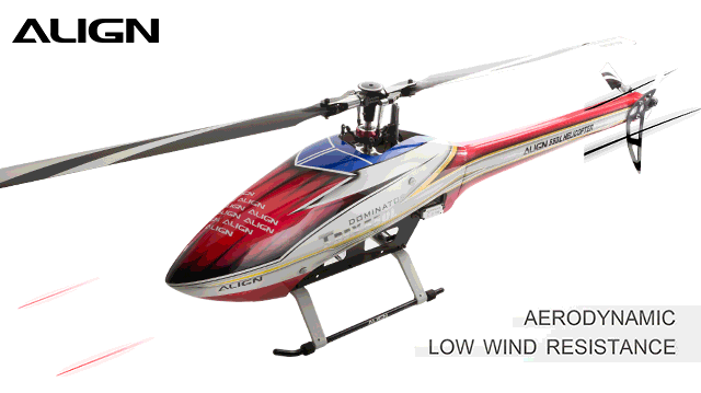 �˾���ũ HF5503T [ALIGN] T-Rex550L Speed Fuselage(Red&White) 2