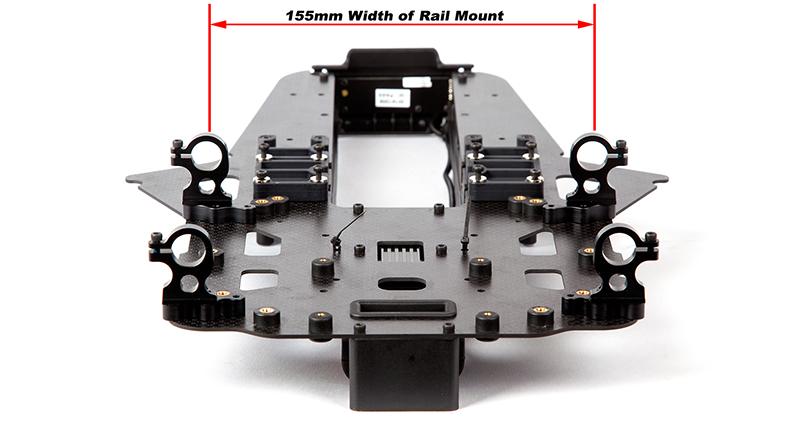�˾���ũ M480015X155M [SATURN] M480/690L 155mm Gimbal Rail Mount Expander 7