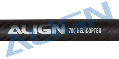 �˾���ũ H70T005XXT [ALIGN] T-Rex700 Carbon Fiber Tail Boom - Matt Black 3
