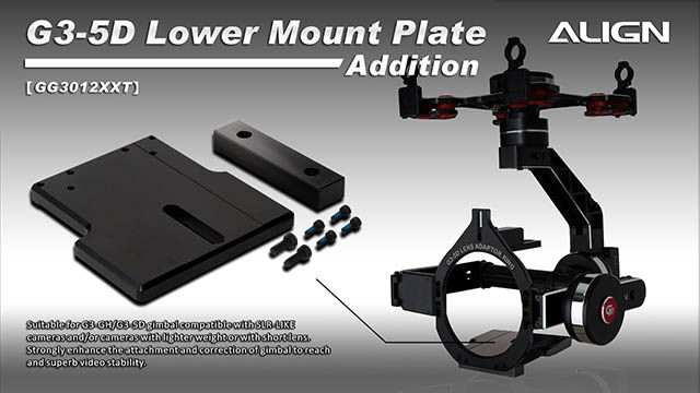 �˾���ũ GG3012XXT [ALIGN] G3-5D Extension Lower Mounting Plate