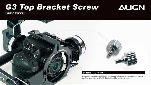 �˾���ũ GG3015XXW [ALIGN] G3 Camera Mounting Screw 1