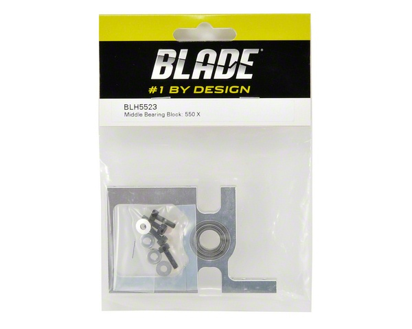 ¾Ë¾¾¹ðÅ© Blade Aluminum Middle Bearing Block (Blade 550X/600X) 1