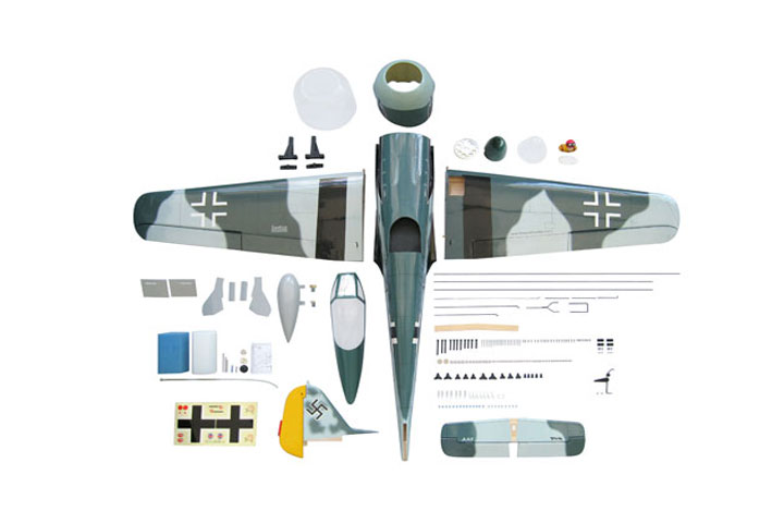�˾���ũ  [World Model] Focke-Wulf 190A - 1485mm 2