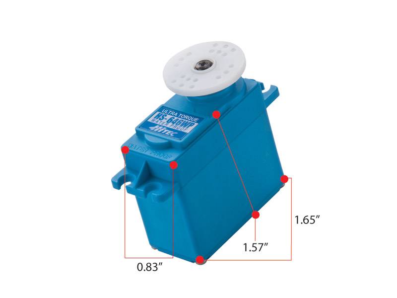 �˾���ũ HS-646WP [Hitec] ������ HS-646WP ��� ���� High Voltage, High Torque, Analog Waterproof Servo 2