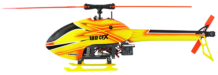 �˾���ũ 180CFX-GFC01 LIONHELI Airbrush Fiberglass Fuselage Combo 01 - Blade 180 CFX 2