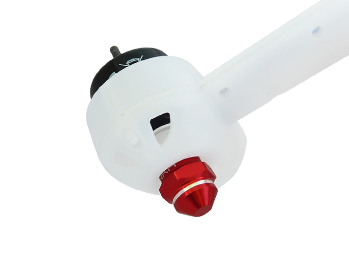 ¾Ë¾¾¹ðÅ© 200QX603-R CNC AL Motor Nut Set (Red) - Blade 200 QX 1