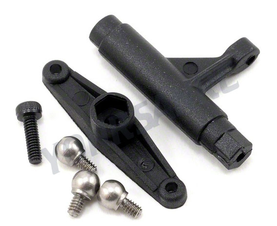 �˾���ũ BLH1640 [BLADE] Elevator Control Lever Set(Blade 450 X) 1