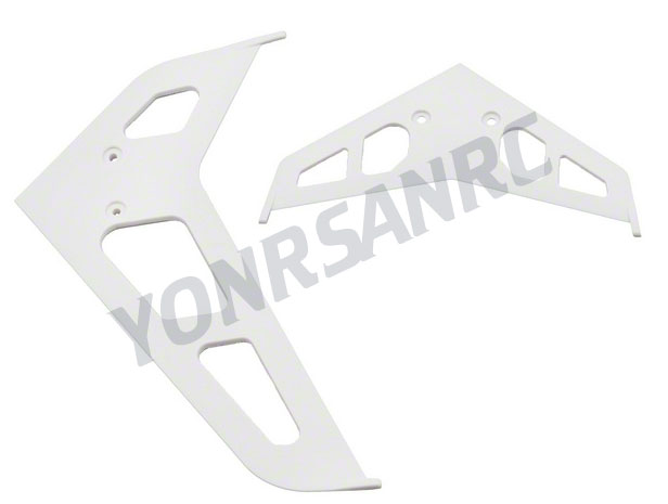 �˾���ũ BLH1672 [BLADE] Stabilizer/Fin Set, White: B450  1