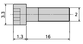 ¾Ë¾¾¹ðÅ© M2x16mm ½ÊÀÚ º¼Æ® (½ºÅ×Àη¹½º, 10°³ÀÔ) 1