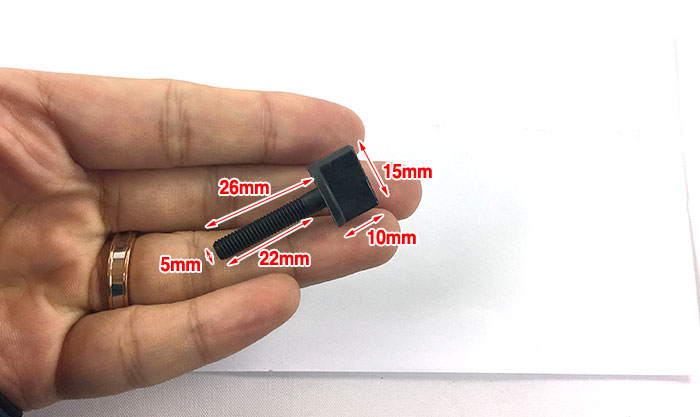 �˾���ũ M5PLSC ������ �ִ� �ö�ƽ ���� (M5x26mm) 2