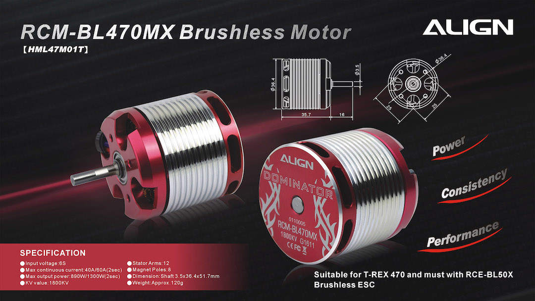 �˾���ũ HML47M01T [ALIGN] 470MX 1800KV �귯������ ���� - Trex470L 6S ���� 1