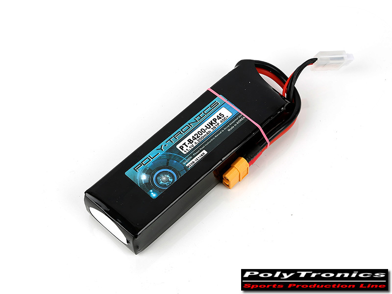 ¾Ë¾¾¹ðÅ© PT-B4200_UKP45_3 PT-B4200N-UKP45 (11.1V, 3S1P, 45C+) ¸®Æ¬Æú¸®¸Ó ¹èÅ͸® - XT60 2