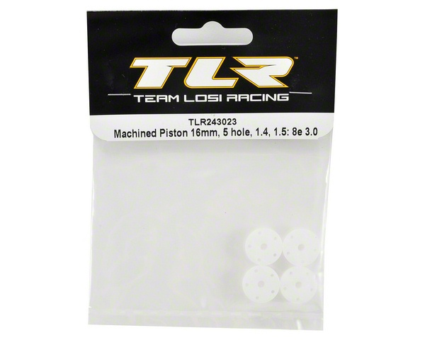 �˾���ũ TLR243023 [TLR Racing] Team Losi Racing 16mm 5-Hole Machined Piston Set (1.4  1