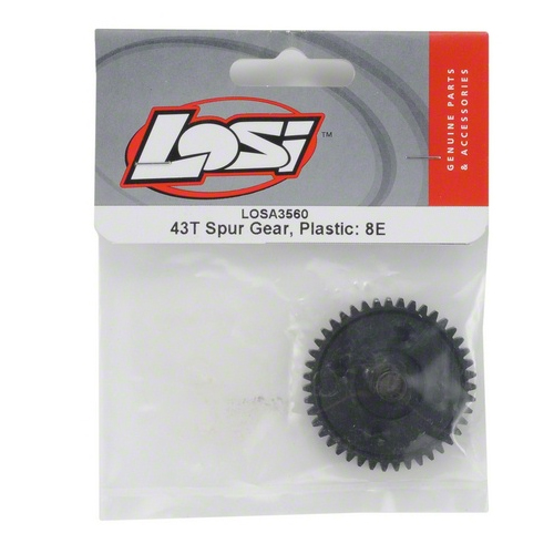 �˾���ũ LOSA3560 [TEAM LOSI] Losi 43T Plastic Spur Gear (8E 2.0/3.0) 1