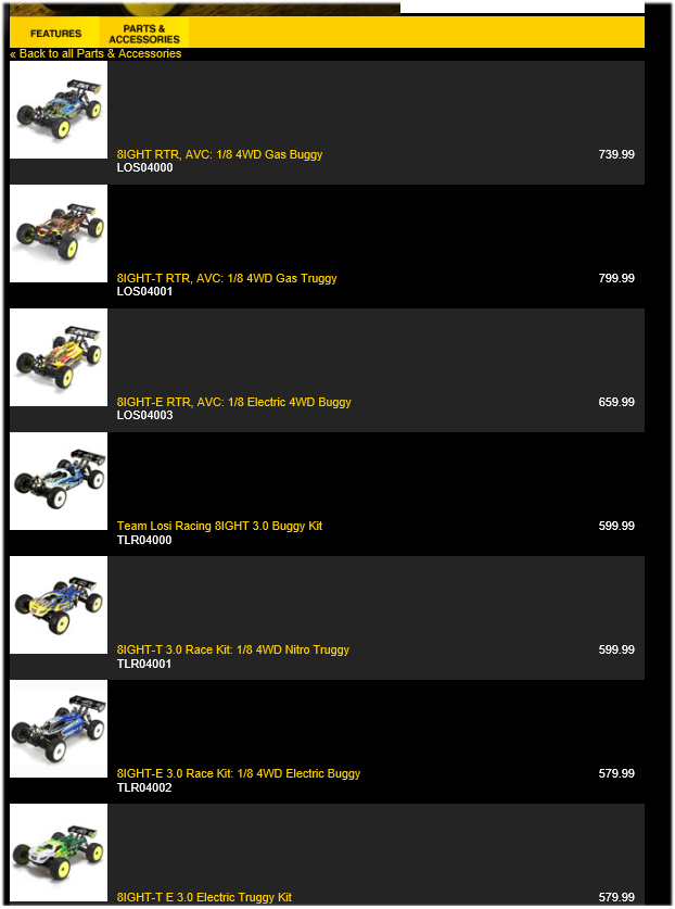 �˾���ũ TLR243000 [TLR Racing] Shock Stand-off Set (2): 8B 3.0 1