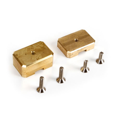 �˾���ũ TLR341001 [TLR Racing] Brass Weight System, 20g, 40g: 8T 3.0  ������ 1