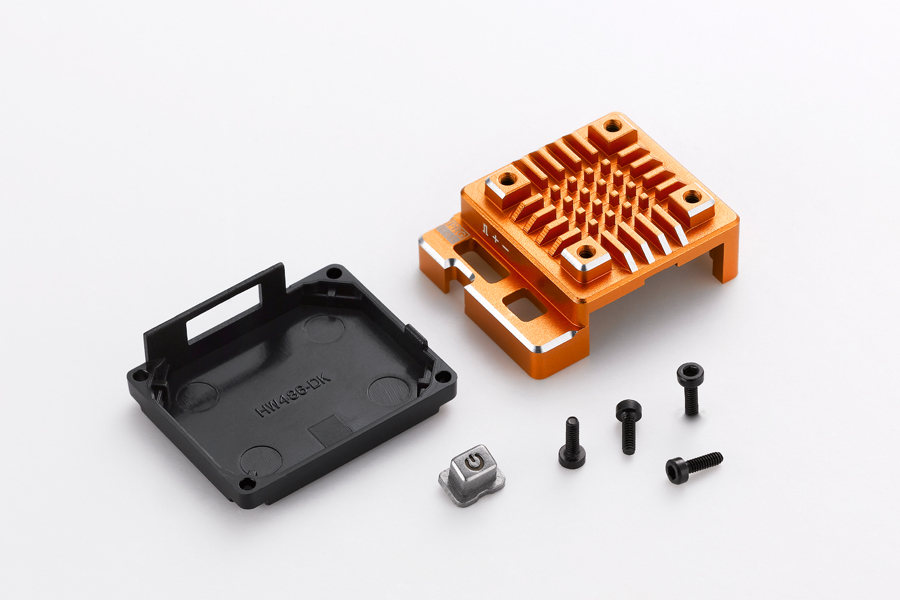 �˾���ũ 30850012 [HOBBYWING] XERUN XR10 Pro Optional Orange Top Case-3010  (�Ϻ��� XR10 Pro ���ӱ� Top ���̽�) 1