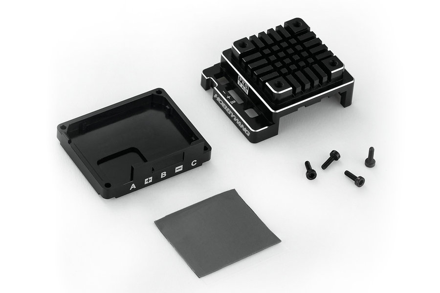 �˾���ũ 30800000 [HOBBYWING] X120A-V3.1 Aluminium Cases Set-BLACK  (�Ϻ��� X120A-V3.1 ���ӱ� ���̽�) 1