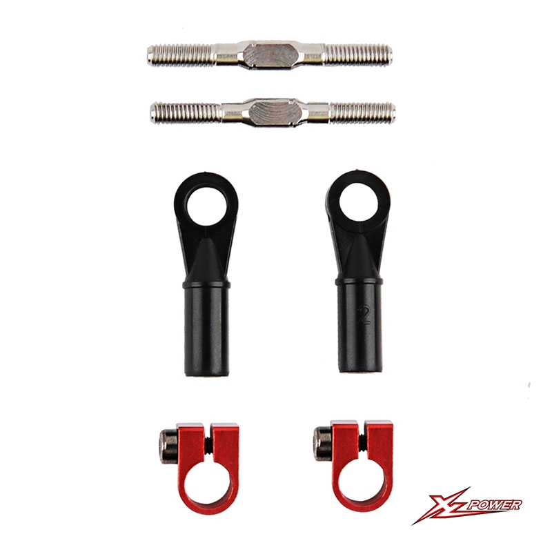 �˾���ũ XL70T02-1 [XL POWER] XL70T02-1 Tail Servo linkage rod set 1