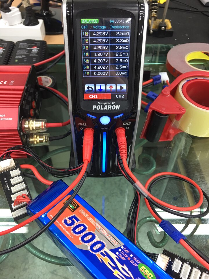 �˾���ũ 5000-55C-6S [EP POWER] 22.2V 5000mah 55C ��Ƭ������ ���͸� - �輱�� 1