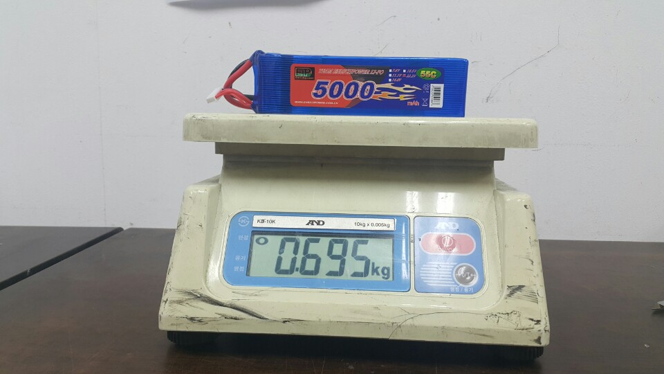 �˾���ũ 5000-55C-6S [EP POWER] 22.2V 5000mah 55C ��Ƭ������ ���͸� - �輱�� 2