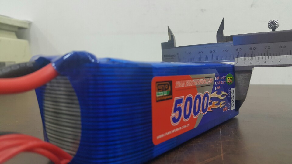 �˾���ũ 5000-55C-6S [EP POWER] 22.2V 5000mah 55C ��Ƭ������ ���͸� - �輱�� 4