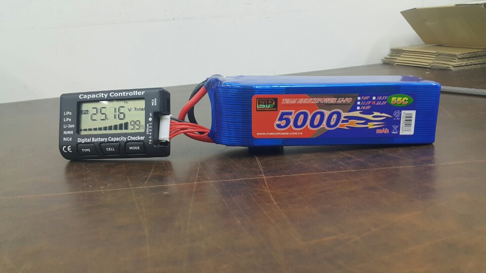 �˾���ũ 5000-55C-6S [EP POWER] 22.2V 5000mah 55C ��Ƭ������ ���͸� - �輱�� 8