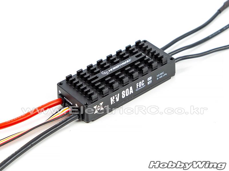 �˾���ũ HBW-FOC80A-8G2 [HOBBYWING] �Ϻ��� ������ ���ӱ� ESC (80A / ������ / XRotor8 8120 ���Ϳ� / ���� / G1��G2) 2
