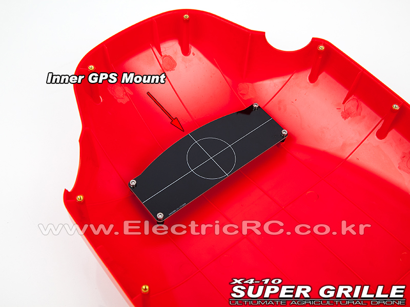 �˾���ũ X4-10-WJ24M [SHR] X4-10 Super Grille - Inner IMU/PMU/GPS Mount 2