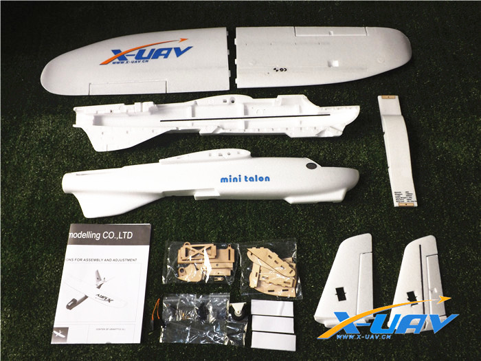 �˾���ũ  [X-UAV] 1300mm �̴� Ż�� FPV ĳ���� ���� ŰƮ 20