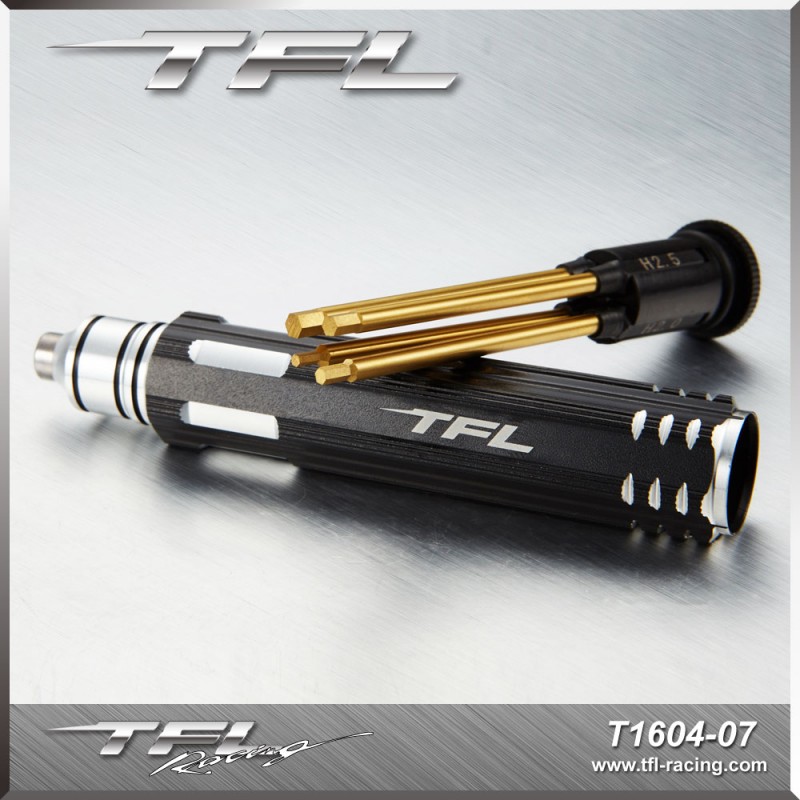 �˾���ũ T1604-07 [TFL] �ʵ�� ������ 4�� ������ġ ��Ʈ (1.5mm 2.0mm 2.5mm 3.0mm) 4