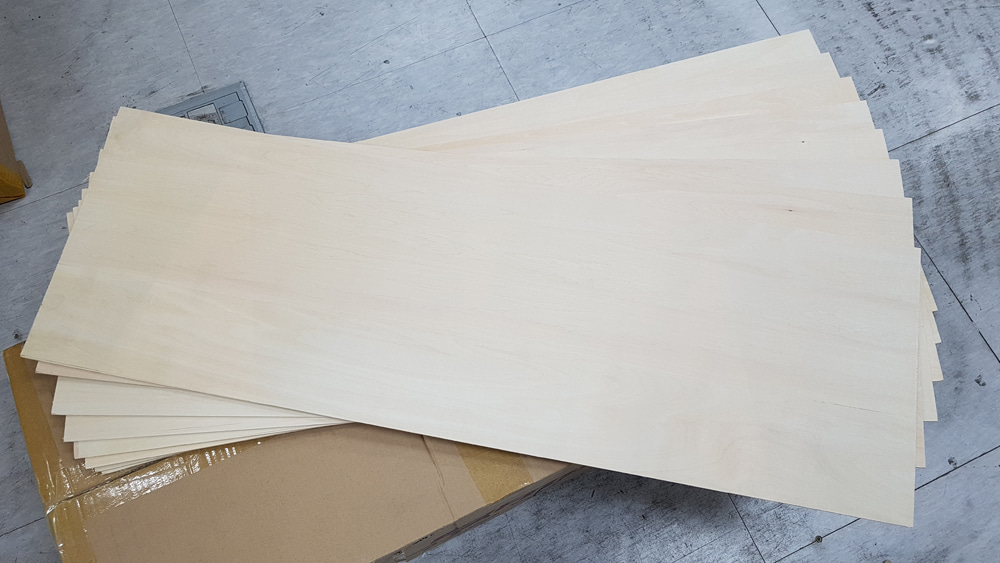 ¾Ë¾¾¹ðÅ© BASSWOOD PLYWOOD Ç×°øÇÕÆÇ 6T (300 x 915mm) 1