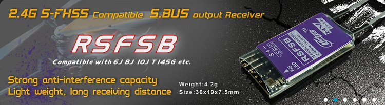 �˾���ũ CT-RSFSB [CT] RSFSB �ʼ��� Futaba 1ä�� S-FHSS 2.4GHz ȣȯ ���ű� - S.Bus ���� 1