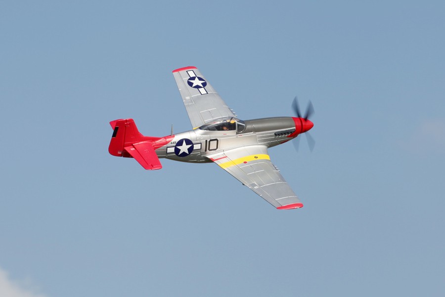 �˾���ũ  [FMS] P-51D V8 RED Tail 1400mm EPO PNP 2