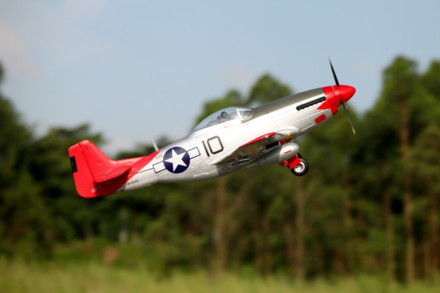 �˾���ũ  [FMS] P-51D V8 RED Tail 1400mm EPO PNP 4