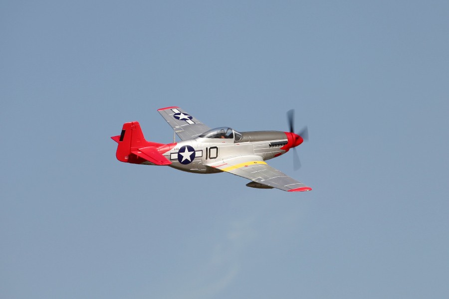 �˾���ũ  [FMS] P-51D V8 RED Tail 1400mm EPO PNP 6